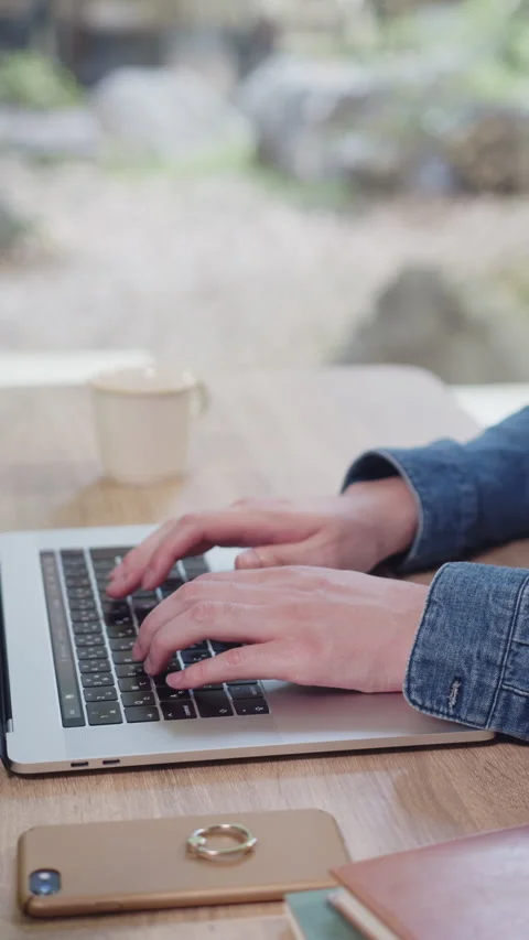 Young man working on laptop  Stock Footage 161920581