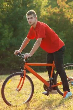 Young man workout Stock Photos