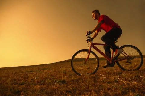 Young man workout Stock Photos