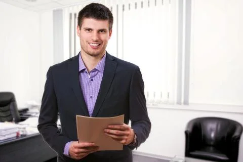 Young manager. Stock Photos