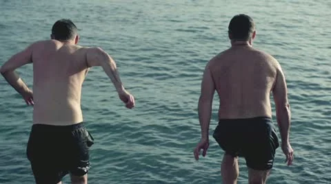 Nude Men Swimming Stock Video Footage Royalty Free Nude Men Swimming