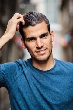 Young model looking at camera Stock Photos