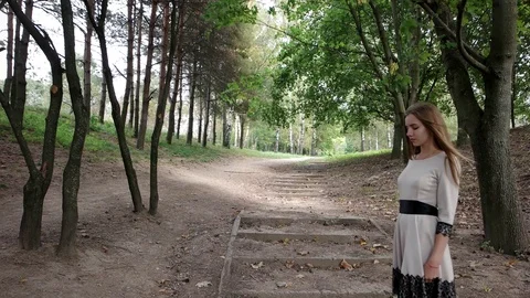 Young Model Posing For Camera Stock-Footage 101277242