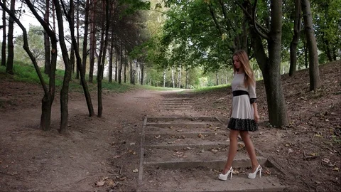 Young Model Posing For Camera Stock-Footage 101277261