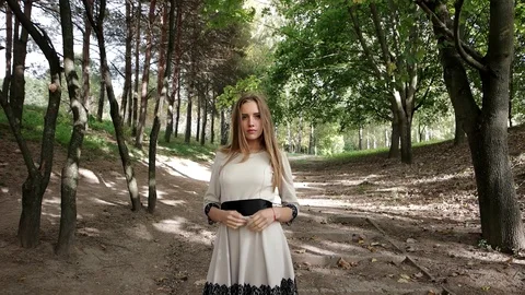 Young Model Posing For Camera Video stock 101277282