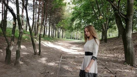 Young Model Posing For Camera Stock-Footage 101277288