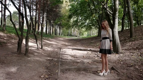 Young Model Posing For Camera Stock-Footage 101277297