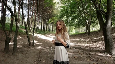 Young Model Posing For Camera Stock-Footage 101277503