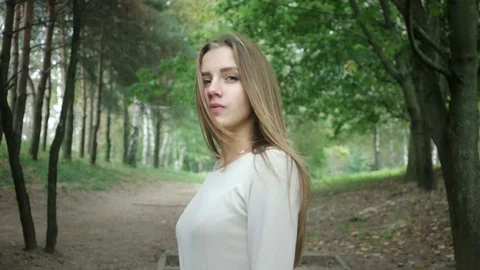 Young Model Posing For Camera Stock-Footage 101277510