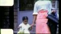 Young MOTHER and DAUGHTER Black African American 1970s Vintage Film Home Movie HD Footage