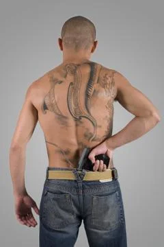 Young Muscular Man Stock Photos