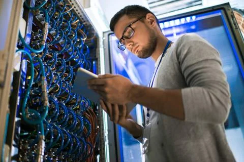 Young  Network Engineer 写真素材