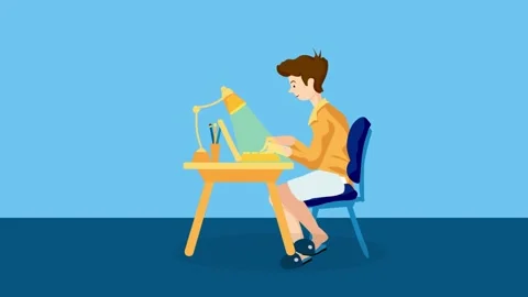 Young office worker working on computer Stock Footage 236509177