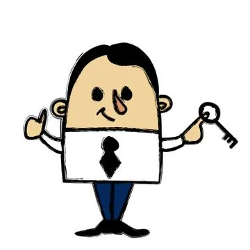 Young owner Stock Illustration