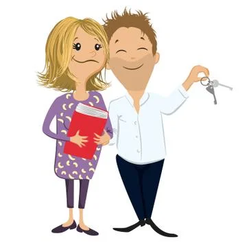 Young owners Stock Illustration