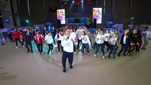 Young people are dancing_1 Stock Footage 85519808