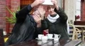 Young people communicate via video chat HD Footage