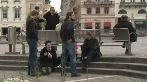 Young people Video stock 21745511