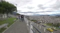 Young people walking on El Panecillo in Quito 4k or 4k+ Resolution