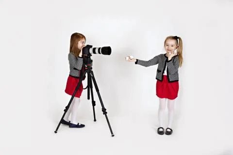 Young photographer Stock Photos