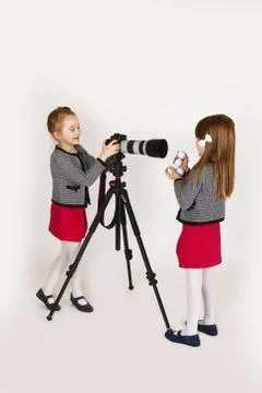 Young photographer Stock Photos
