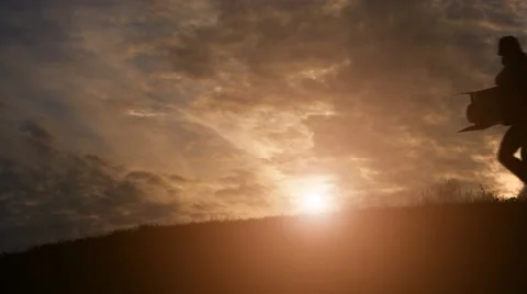 Young pilot or aviator boy plays and smile Stock Footage 67669784