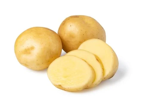 Young potato Stock Photos