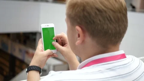 Young Professional Businessman Using Smartphone Urban City Downtown Technology Stock Footage 82114887