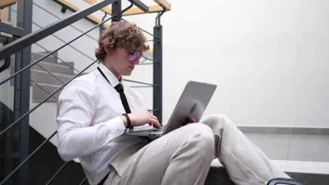 Young professional starting career working Stock Footage 333974176