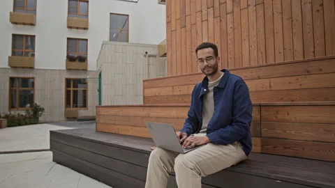 Young Programmer Working Video stock 320005386