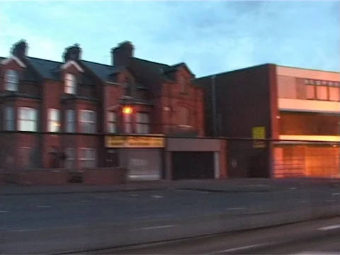 Young protestants setting an Eleventh Night's bonfire in Belfast Stock Footage 77270283