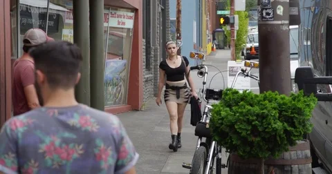 Young Rocker Girl Stock Footage 72995447