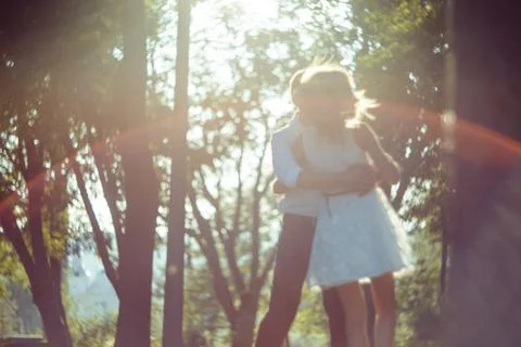 Young romantic couple Foto stock