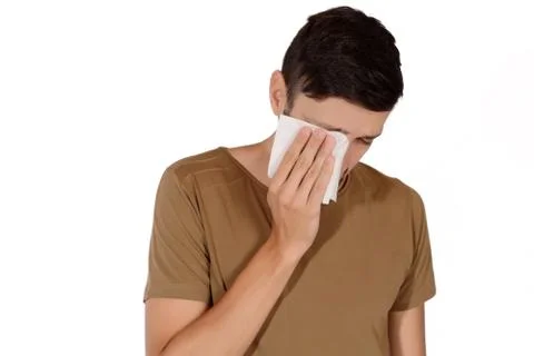 Young sad man. Stock Photos