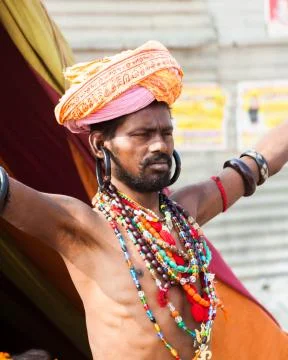 Young Sadhu Foto stock
