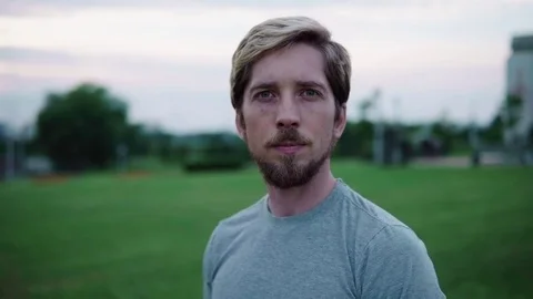 Young serious man Stock Footage 78739982