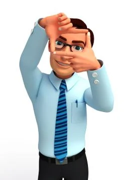 Young Service man Stock Illustration