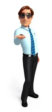 Young Service man Stock Illustration