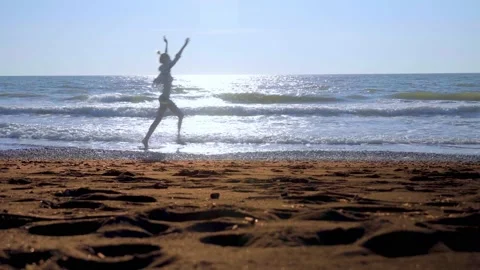 Sexy Woman Nude Walking Stock Video Footage | Royalty Free Sexy Woman