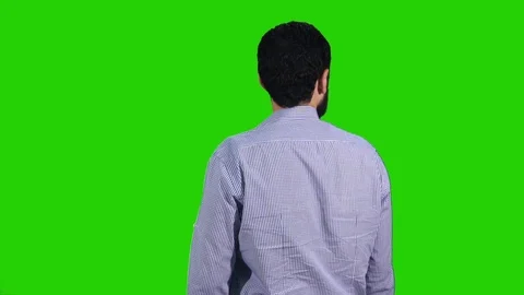 Young shocked man. Stock Footage 92733923