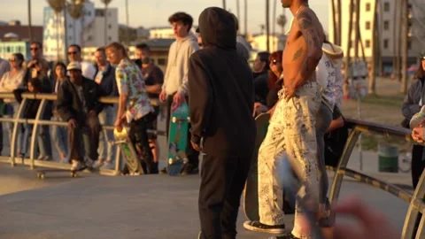 Young skateboarders Stock Footage 234067333