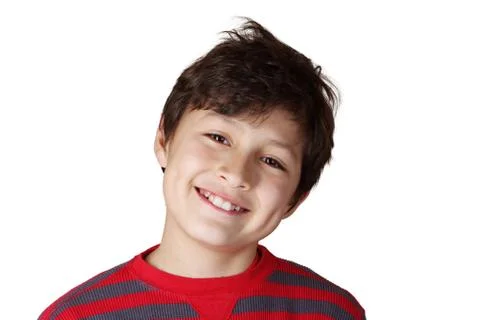 Young smiling boy Stock Photos
