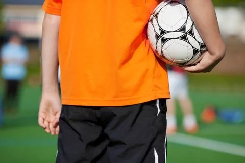 Young soccer player Stock Photos