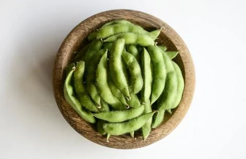 Young soy beans Stock Photos