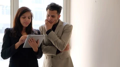 Young start up turks thinking and ideating on innovative business solutions stat Stock Footage 100629325