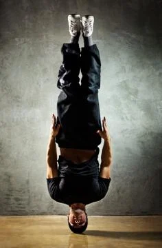 Young strong man Foto stock