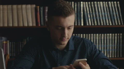 Young student is asking questions Stock Footage 85552135