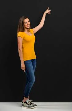 Young student Pointing Stock Photos