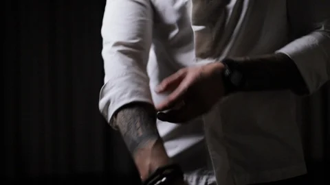 Young Stylish Chef. Stock Footage 122585307