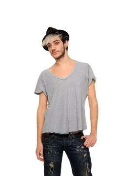 Young stylish man Stock Photos